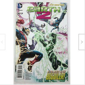 Earth 2 #24 DC New 52 Comic 2014 Val-Zod Costume Appearance First Printing